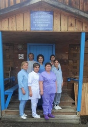 Сотрудники Новокаргинской участковой больницы